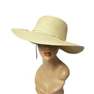 NWT Style & Co Women\'s Packable Paper Framer Elegant Tan Women\'s Sun Hat Style & Co. | Accessories | Style Co Packable Paper Framer  main image 3